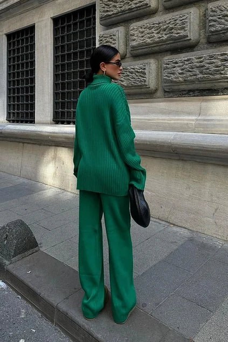 Winter Knitted Loungewear Set
