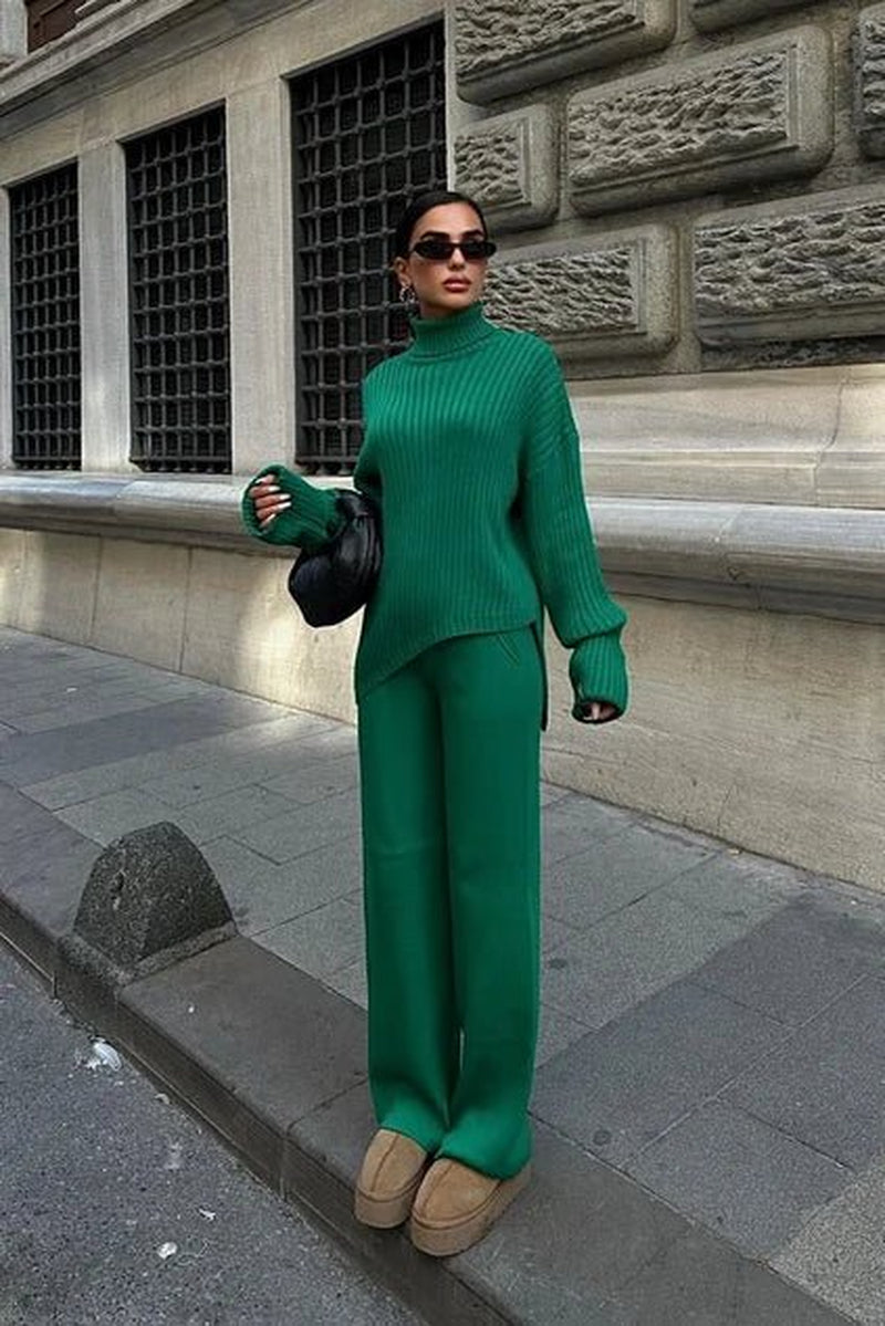 Winter Knitted Loungewear Set