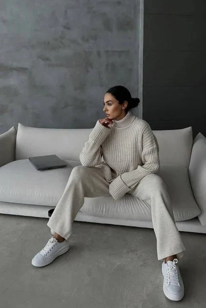 Winter Knitted Loungewear Set