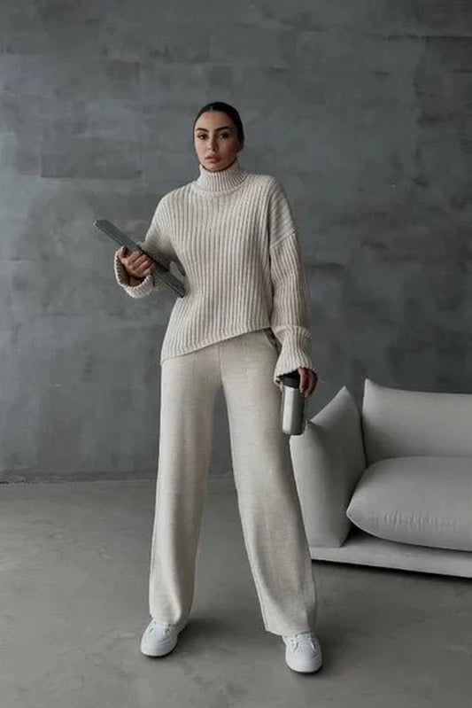 Winter Knitted Loungewear Set
